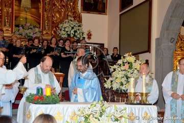 Procesión de la Inmaculada Concepción en Jinámar (Foto Francisco Javier Santana)